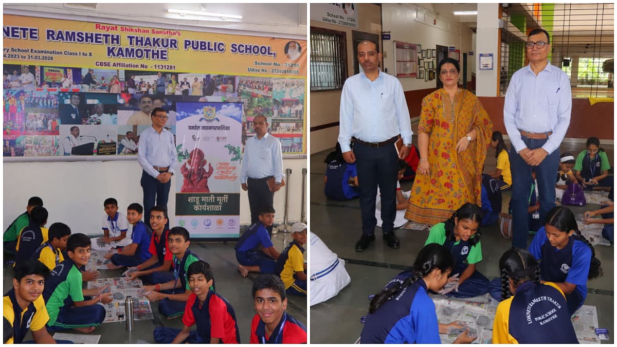 Panvel Civic Body Organises Eco-Friendly Ganesh Idol-Making Workshop Ahead Of Ganeshotsav