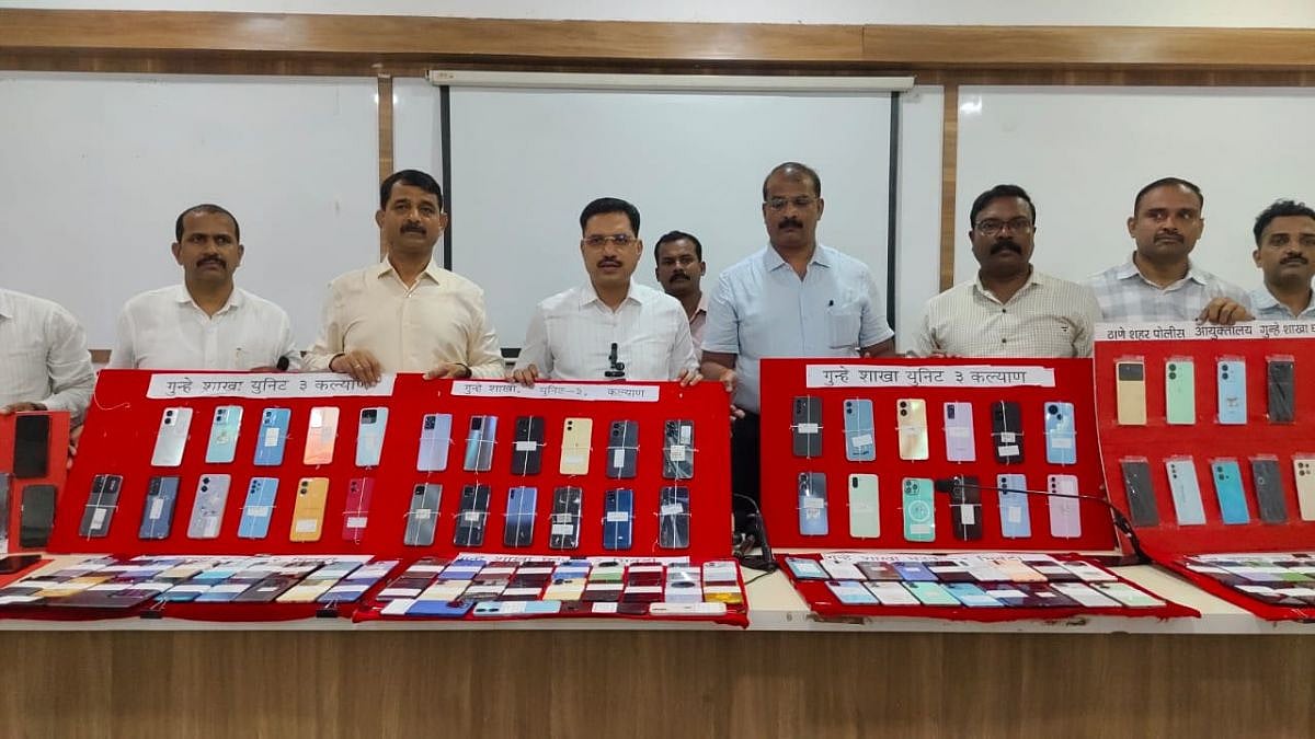 Thane Police Recover 180 Missing Mobile Phones Worth ₹19.59 Lakh Using CEIR Portal