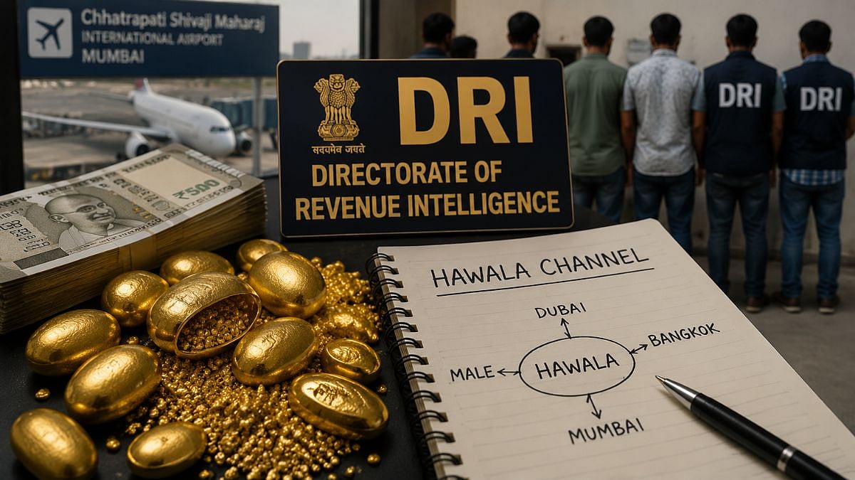 Mumbai Crime: DRI Probes Hawala Channel In Gold Smuggling Case After Seizing 6.65 Kg Gold Worth ₹10.75 Crore