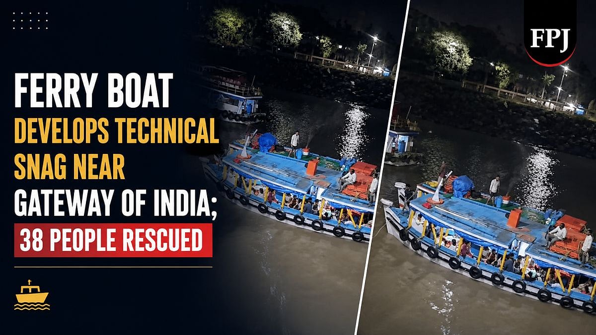 Mumbai: Ferry Develops Technical Snag Near Gateway Of India; 38 Passengers And Crew Rescued | VIDEO