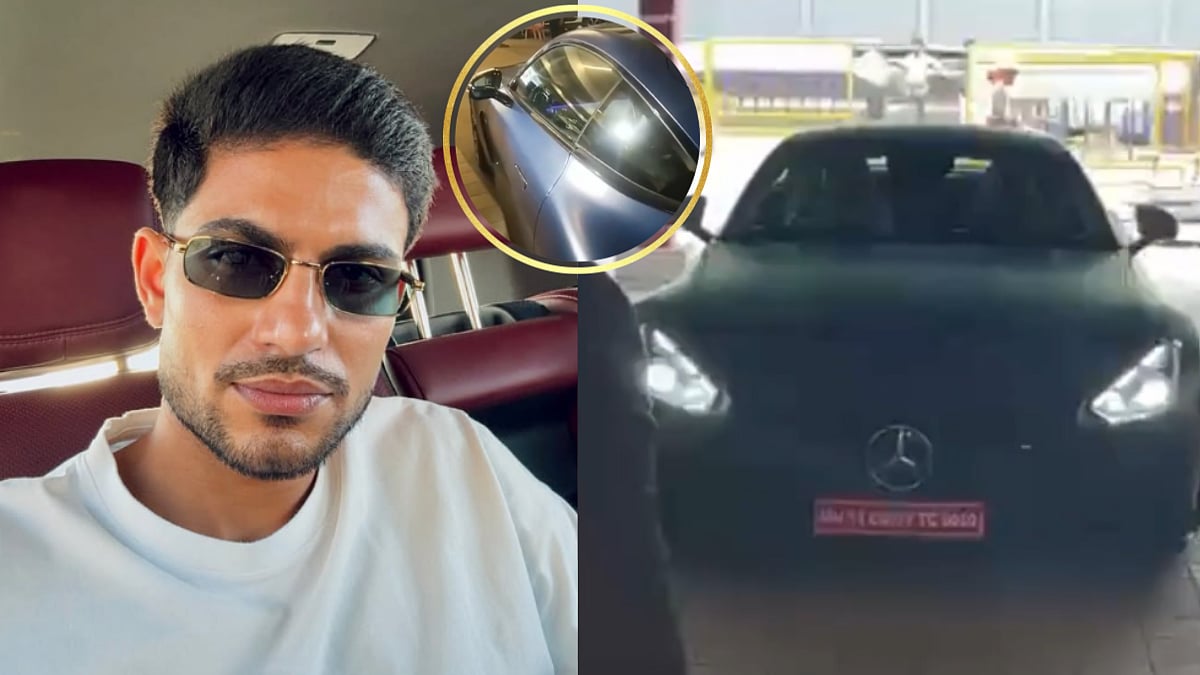 ₹2.8 Crore Blue Mercedes! Team India Skipper Shubman Gill Makes Stylish Arrival At BCCI Review Meeting In Mumbai | Video