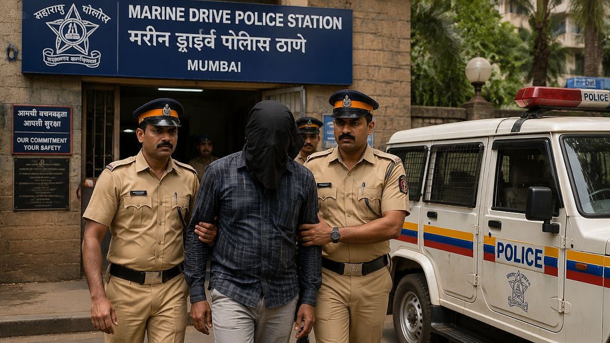 Mumbai Crime: Marine Drive Police Arrest Man Absconding For 7 Years In Arms Act Case