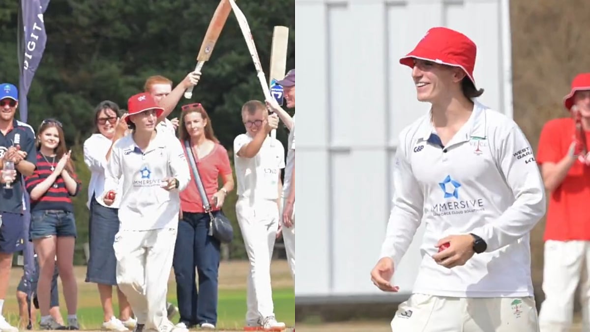 Bizarre! Pacer Sam Bodoano Runs 100 Km To Bowl One Ball In Bid For Guinness World Record; Watch VIDEO