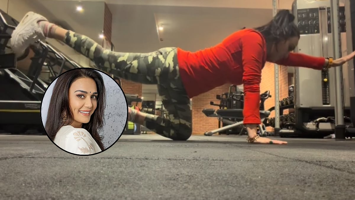 'Body Is Struggling...': Preity Zinta Returns To The Gym After Shoulder Injury She Suffered During Shoot | WATCH