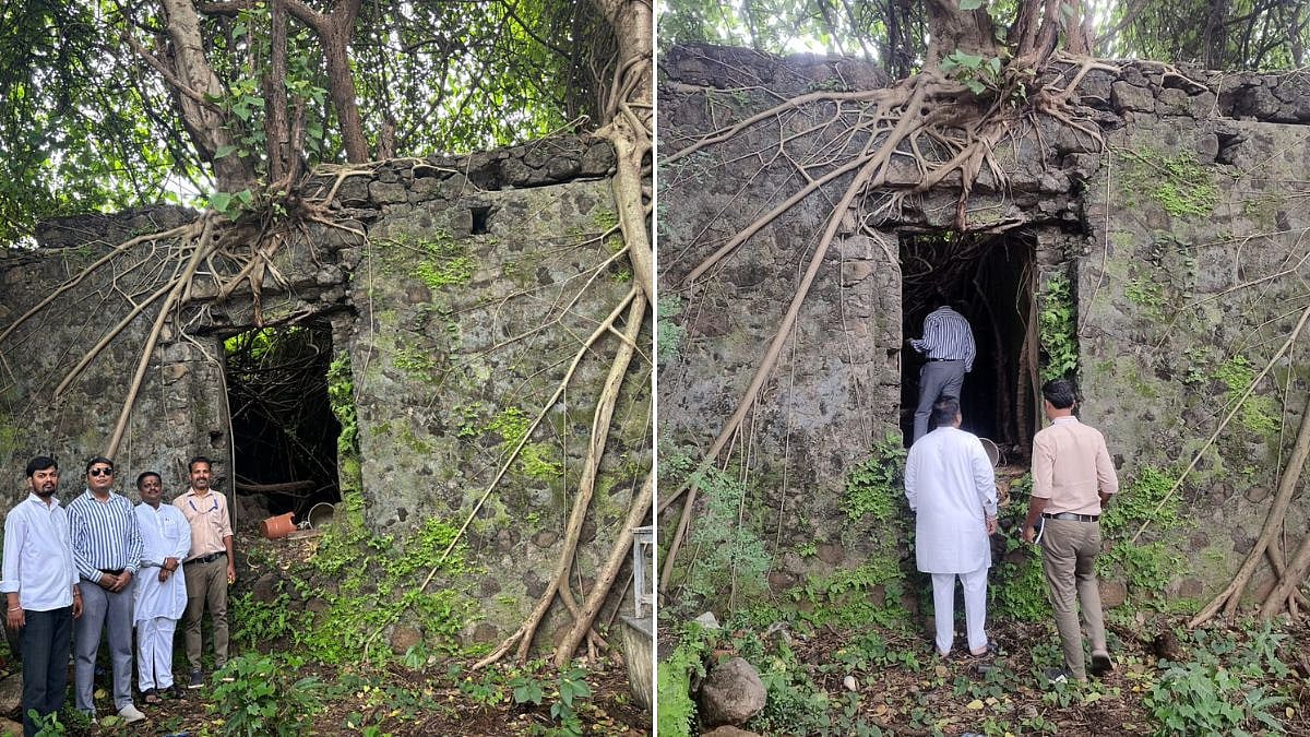 Navi Mumbai: Archaeology Officials Inspect Historic Structure In Mahape, Suggest It Could Be 500 Years Old