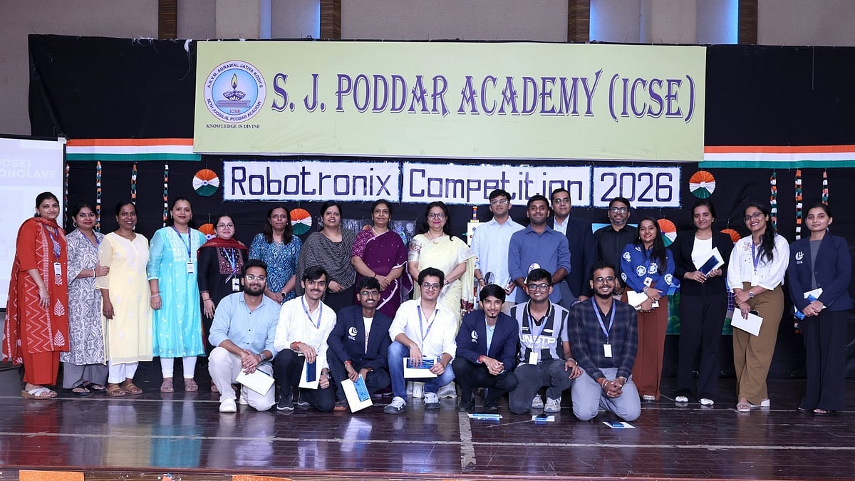S J Poddar Academy Hosts Robotronix 2026; 170+ Students Showcase Robotics & Coding Skills 