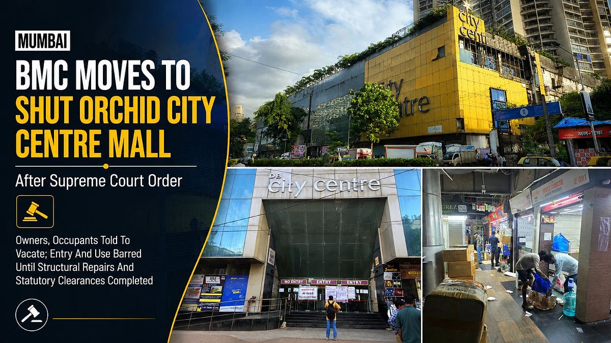 Mumbai: BMC Moves To Shut Orchid City Centre Mall After Supreme Court Order; Directs Owners, Occupants To Vacate