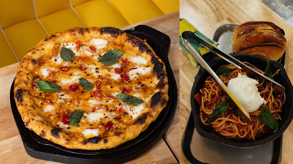 Spicy Honey Margherita and Spaghetti Marinara