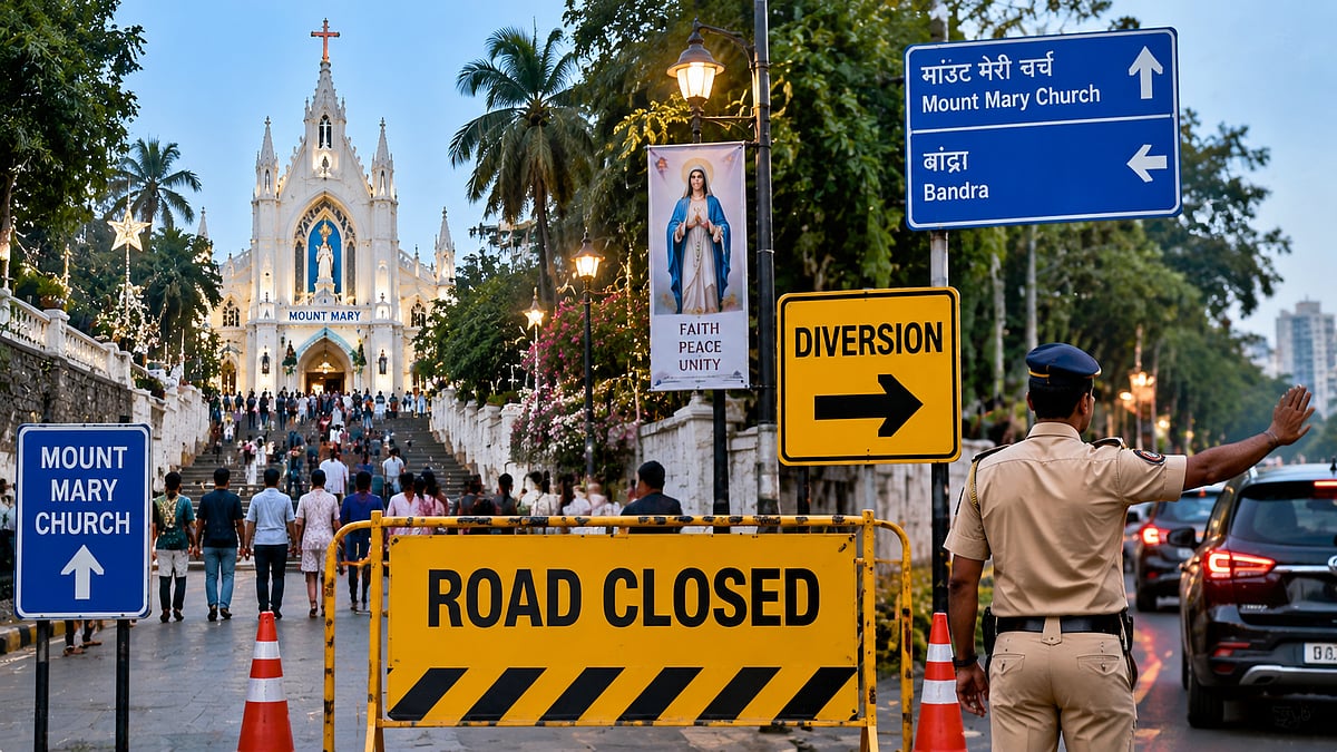 Mount Mary Fair 2026: Mumbai Traffic Police Announce Restrictions In Bandra From September 13-20