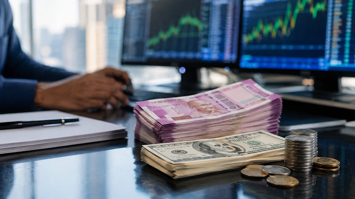 Rupee Gains Ground In Early Trade, Rises 5 Paise To 94.46 Against US Dollar