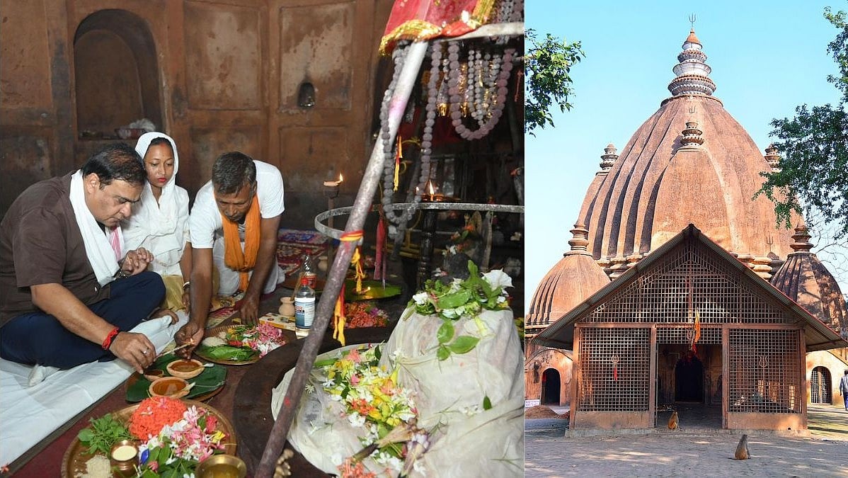 Assam CM Himanta Biswa Sarma Visits 1,200-Year-Old Negheriting Shiva Doul; What Makes This Ancient Temple Special?