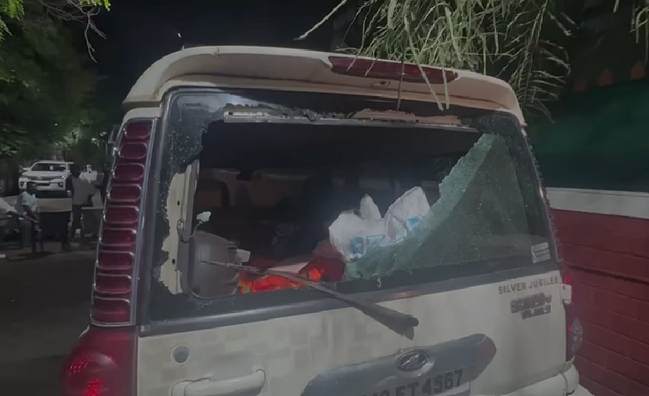VIDEO: BJP Leader Dilip Kamble's Cars Vandalised In Pune, CCTV Wires Cut
