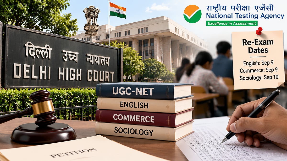 Delhi High Court Seeks NTA, Centre Reply On Plea Challenging Re-Conduct Of UGC-NET June 2026 English Exam Over Paper Errors