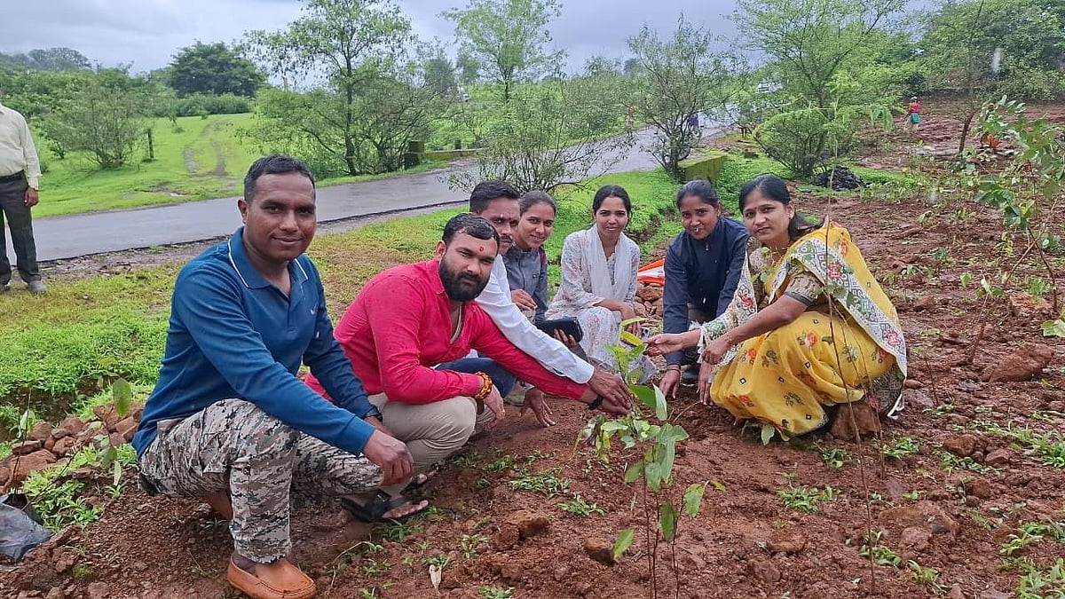 Nashik: 60,000 Saplings Planted Across Two Hectares In Igatpuri’s Gol Tekdi