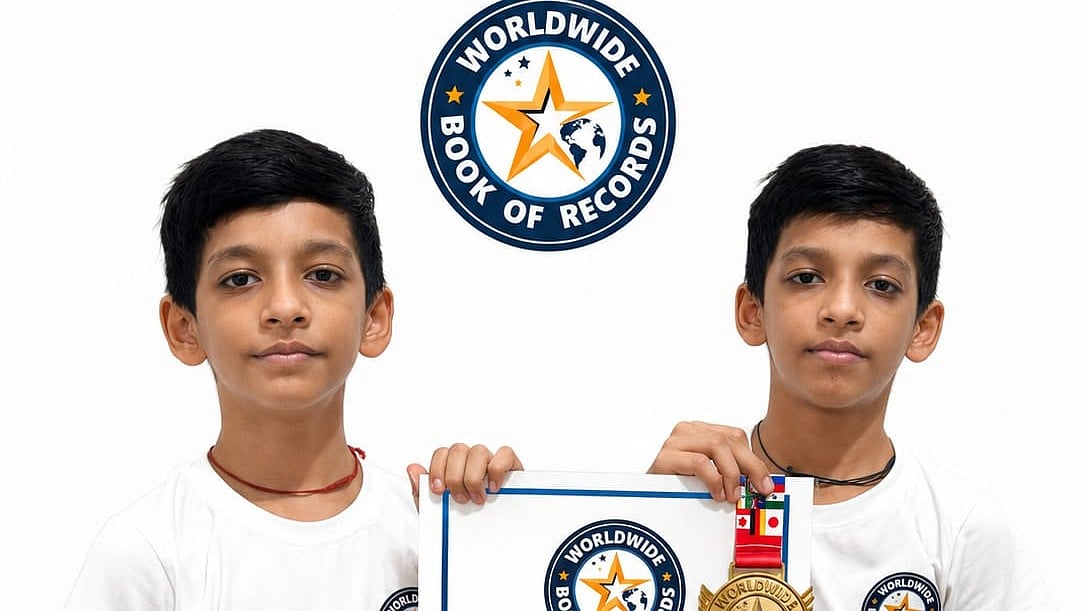 Mumbai Twin Brothers Set World Record with 6,868 Hanuman Dands in Three Hours