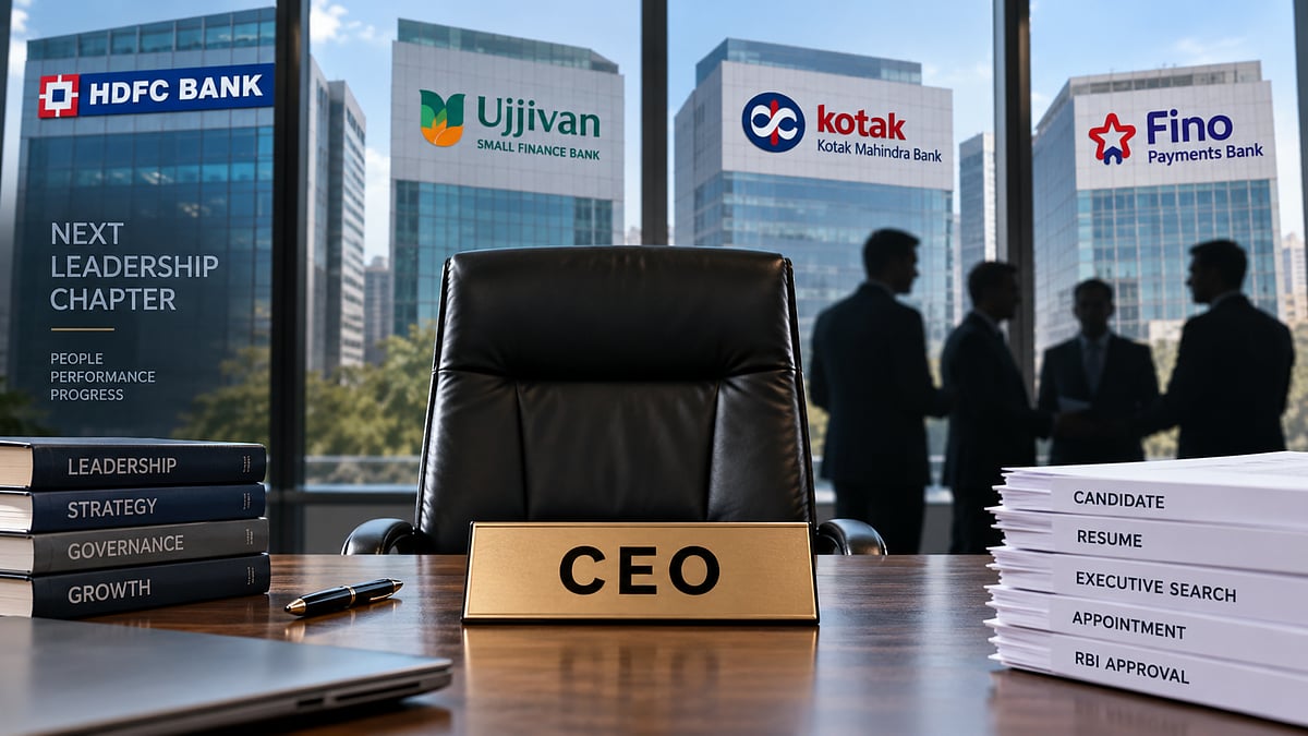 Leadership Shuffle Hits Private Banks, HDFC Bank And Ujjivan SFB Begin Hunt For New CEOs