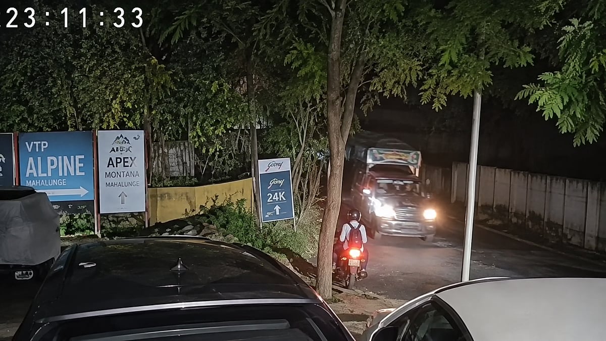 Pune: CCTV Captures 25-Year-Old’s Fatal Crash On Mud-Covered Balewadi-Mahalunge Road