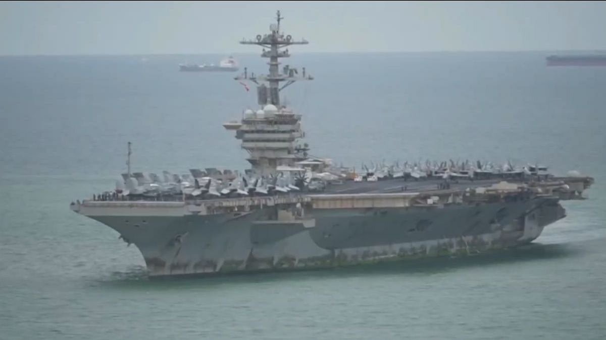 USS Abraham Lincoln's Rust-Covered Arrival In Thailand Reveals Toll Of 286-Day Combat Deployment