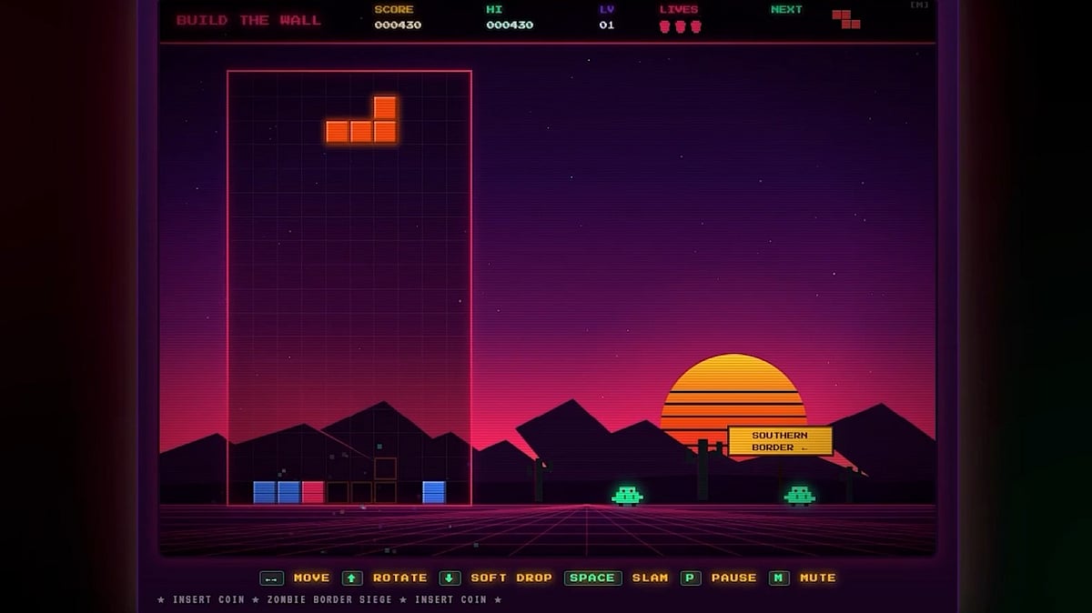 Trump Administration Launches Arcade Games Allowing Players To Deport Migrants, Build Border Wall