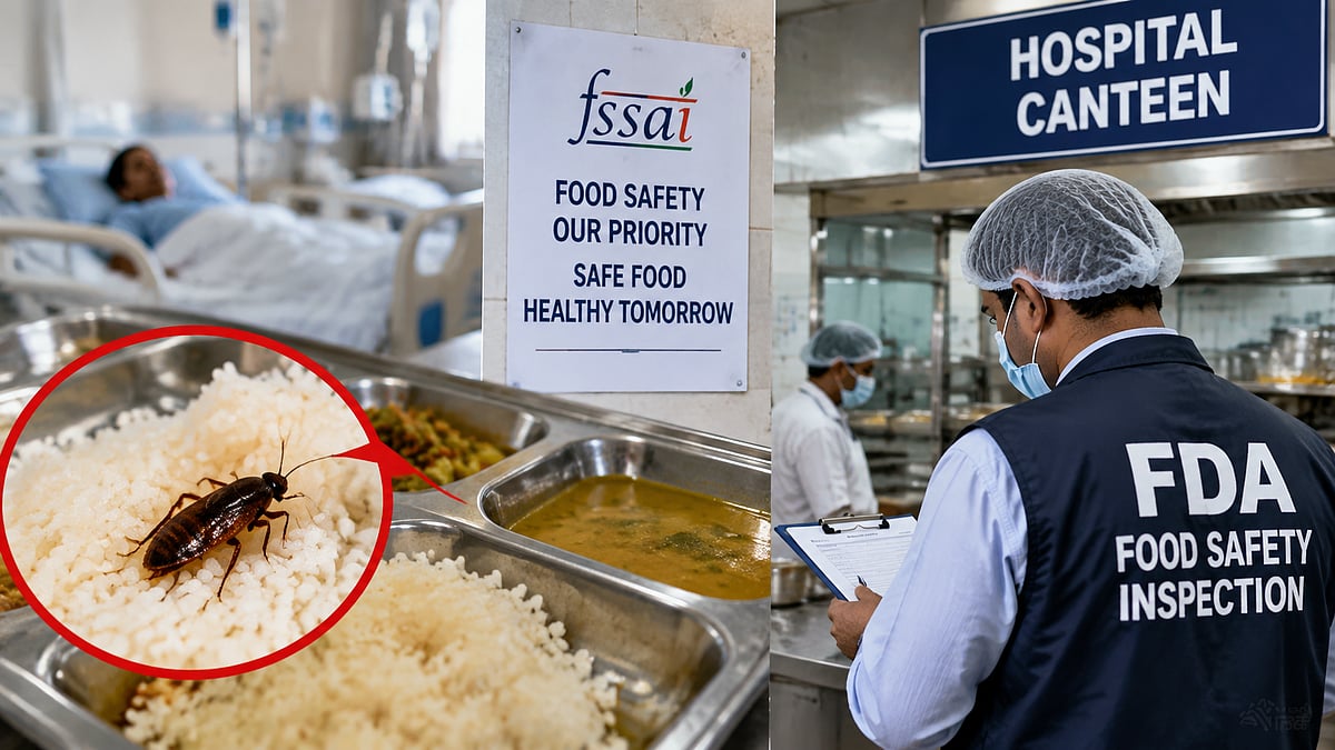 Cockroach Found In Patient's Meal: FDA Shuts Down Kalwa Hospital Canteen After Inspection