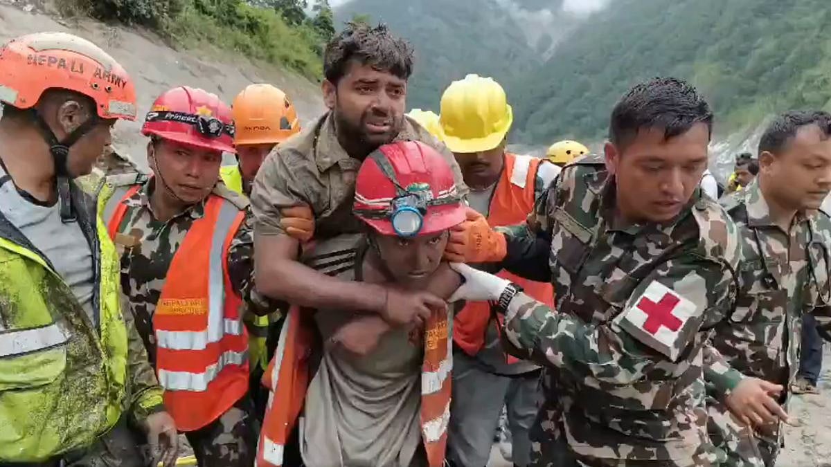 Nepal Flash Flood: 2 Men Rescued Alive From Trishuli 3A Tunnel After 10 Days Trapped As Death Toll Soars To 1,282 | Watch