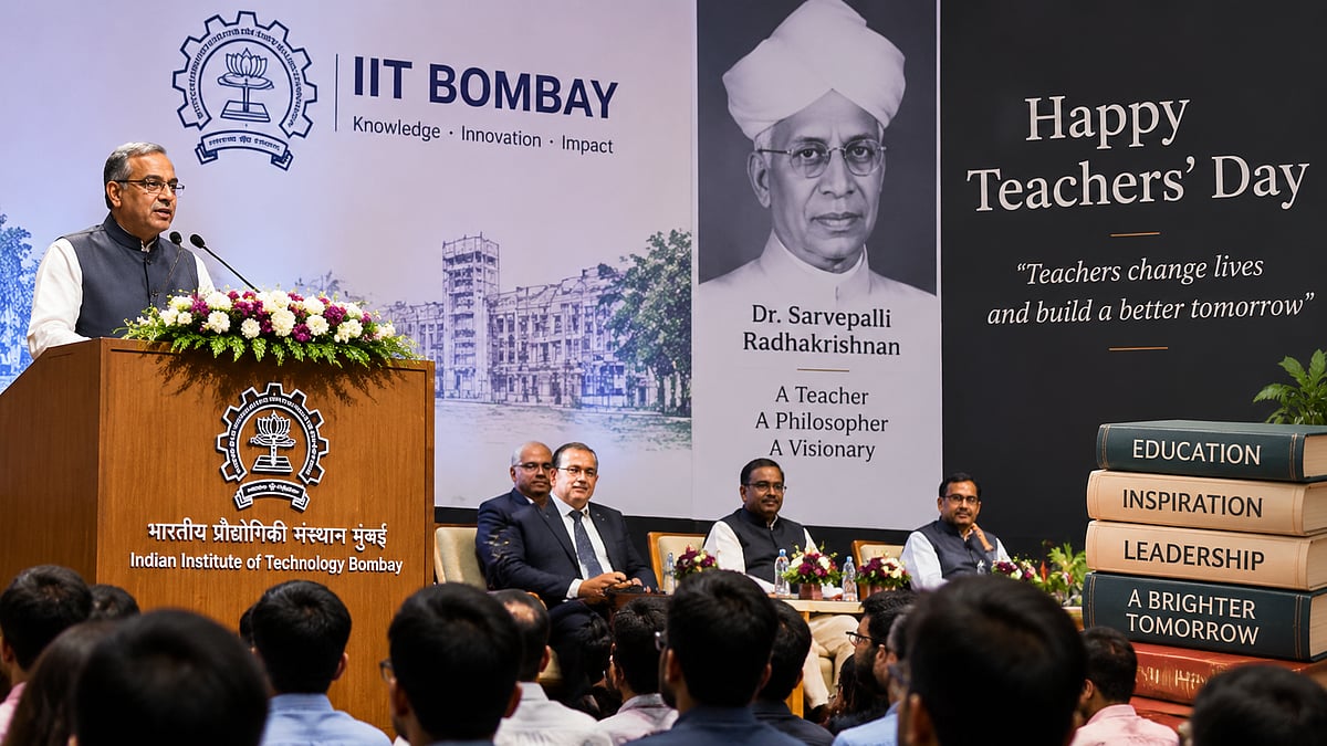 IIT Bombay Honours 15 Professors For Teaching Excellence, Felicitates 98 Students On Teachers’ Day Celebration