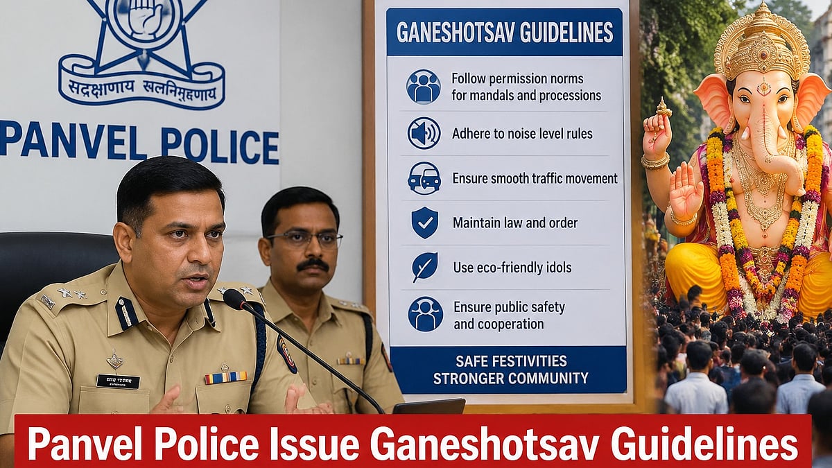 Panvel Police Issue Ganeshotsav Guidelines For Safe & Regulated Celebrations