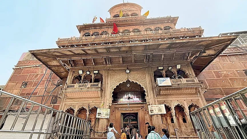 Banke Bihari Temple, Vrindavan