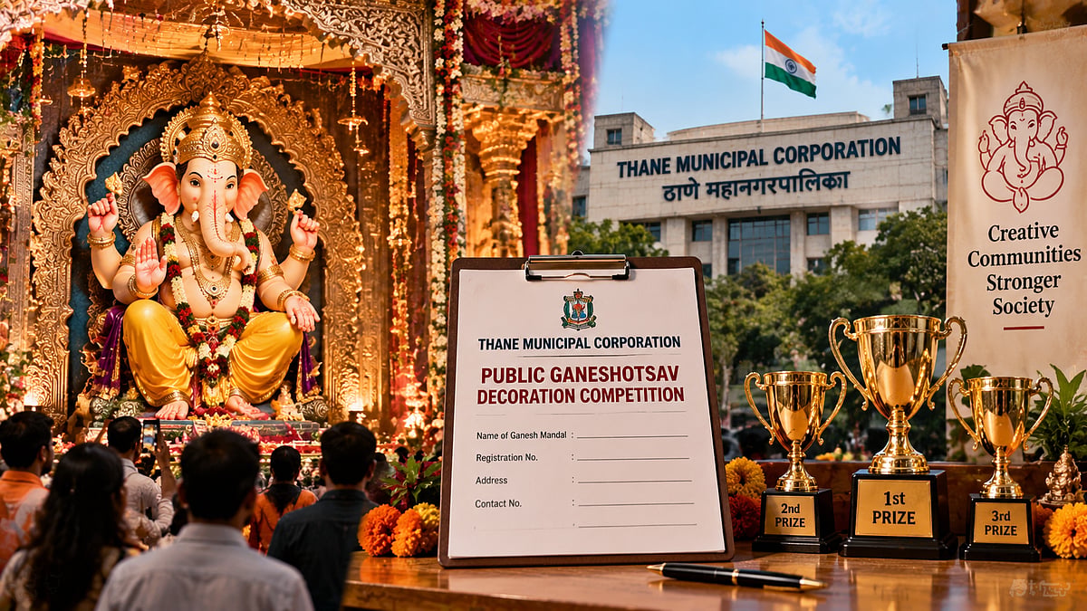 Thane Civic Body Announces Ganeshotsav Decoration Competition, Mandals Can Win Cash Prizes Up To ₹25,000