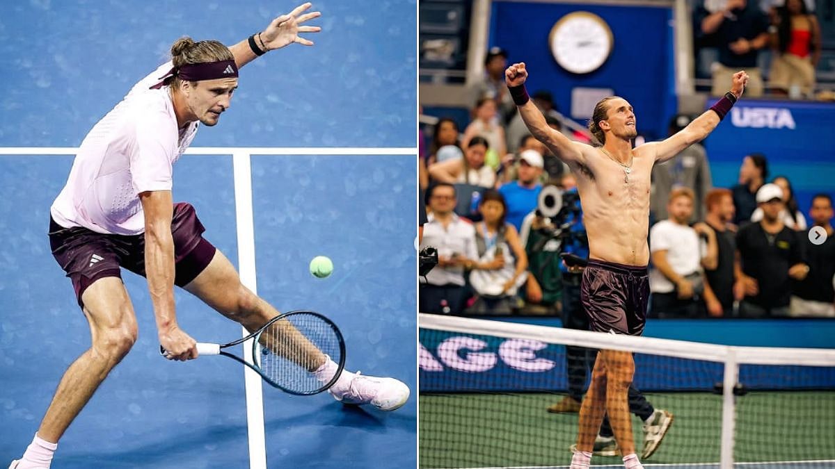 Alexander Zverev Survives Quentin Halys In Grueling Five-Set US Open Thriller To Reach Third Round | Watch