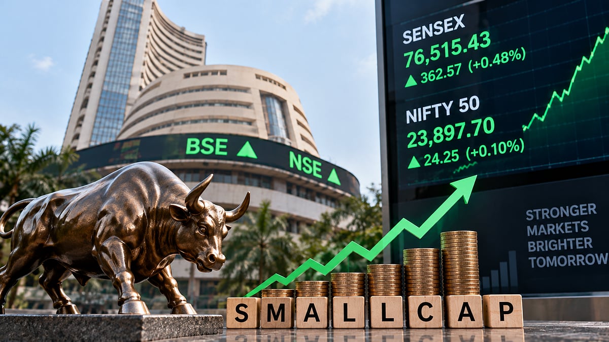 Indian Markets Rally As Fed Rate Hike Fears Ease, Smallcaps Steal The Show With A Fresh Lifetime High