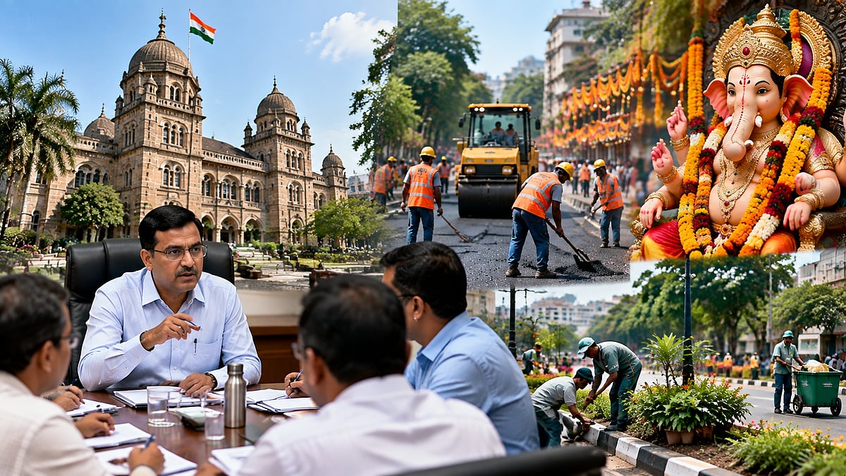 Panvel Civic Chief Reviews Development Works, Orders Faster Preparations For Ganeshotsav 2026