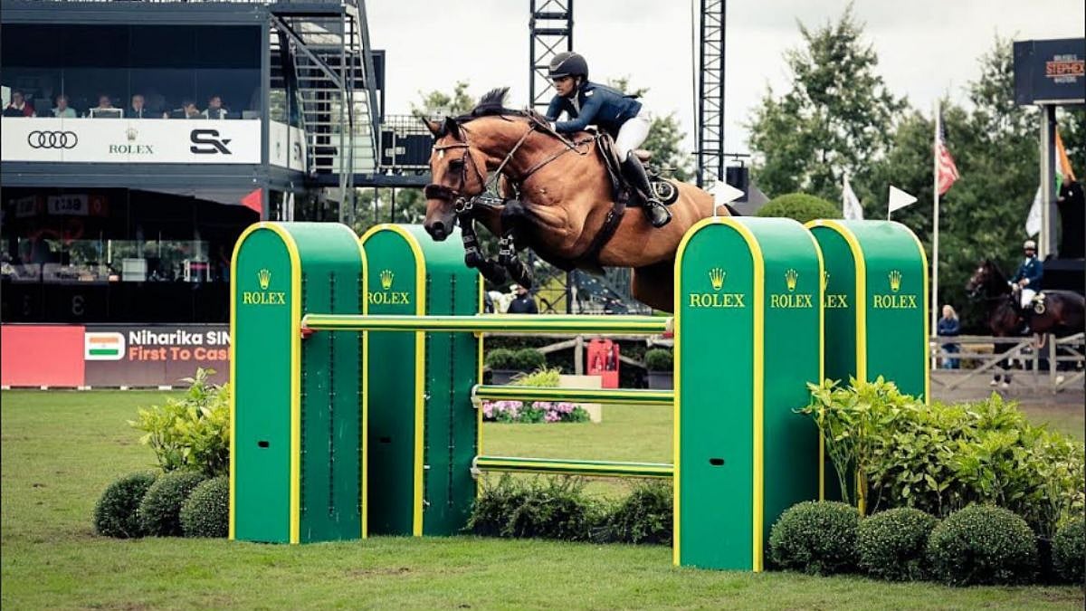 Niharika Singhania Shines At Brussels Stephex Masters, Finishes Sixth In 1.45m CSI2 Grand Prix