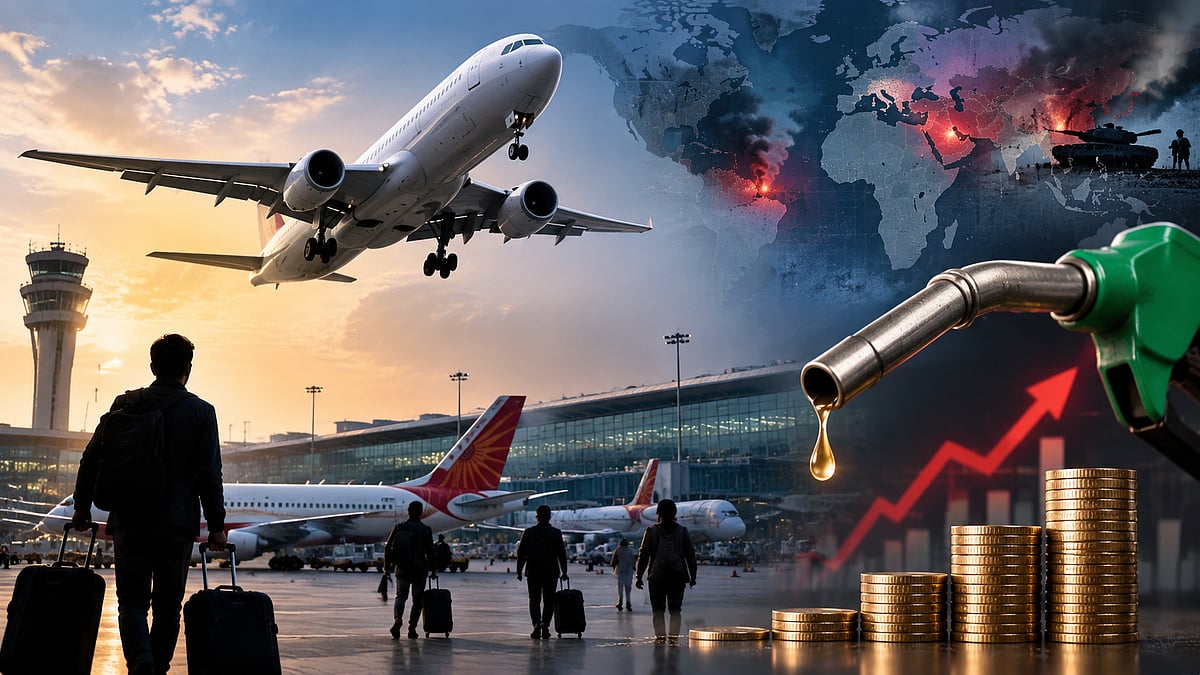 Indian Aviation Traffic Growth To Slow To 1-3% In FY27 Amid Fuel Price, Geopolitical Pressures: ICRA