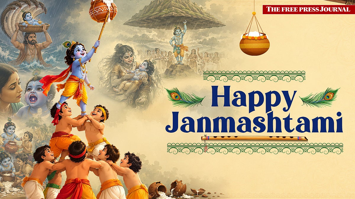 Happy Krishna Janmashtami 2026: 25+ Heartfelt Wishes, Messages, WhatsApp Status And More To Share Ahead Of Dahi Handi Celebration