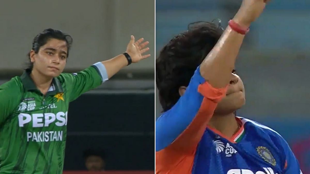 ‘Besharam Hai Kya?’ Netizens Slam Fatima Sana’s Send-Off To Shafali Verma After Pakistan Bowled Out for 55 | VIDEO