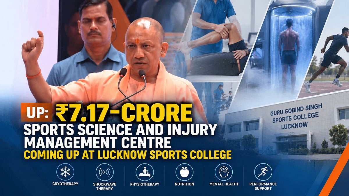 Uttar Pradesh: ₹7.17-Crore Sports Science And Injury Management Centre Coming Up At Lucknow Sports College