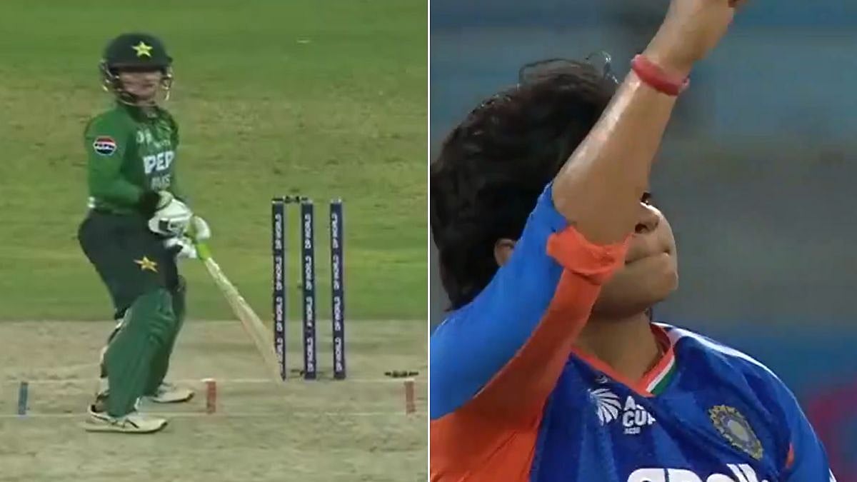WATCH: Shafali Verma Gives Fiery Send Off To Muneeba Ali During IND Vs PAK Women's Asia Cup 2026 Clash Goes Viral