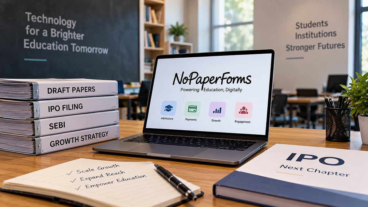 NoPaperForms Moves Closer To IPO With Updated Draft Papers, Plans To Raise ₹375 Crore Through Fresh Issue