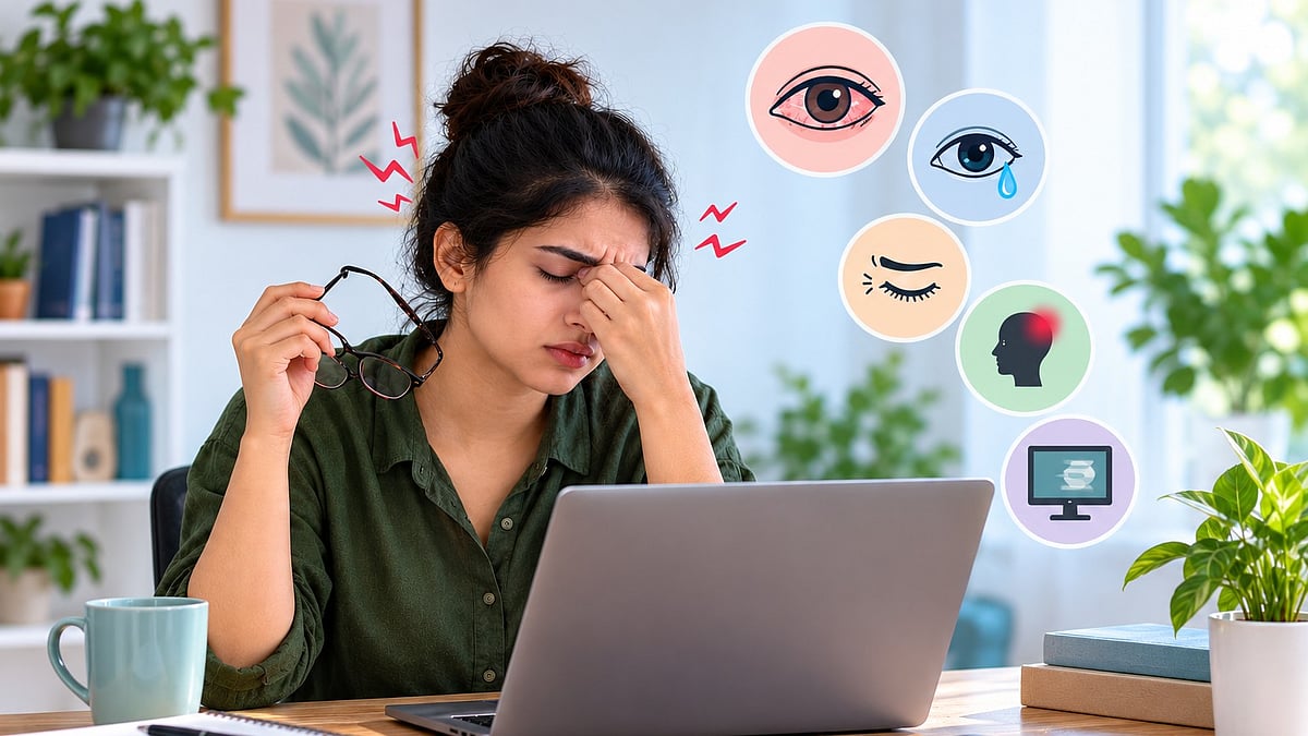 Computer Vision Syndrome: Symptoms, Causes And Simple Remedies For Digital Eye Strain