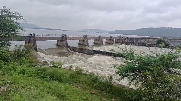 Asan River Breaches Full Tank Level Amid Heavy Rains In Gwalior-Chambal; 6 Gates Of Pagara Dam Opens | VIDEO 
