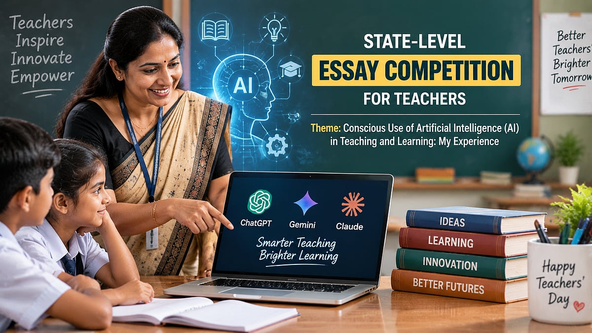 Teachers’ Day 2026: State-Level Essay Competition Invites Maharashtra Teachers To Showcase Conscious Use Of AI In Education