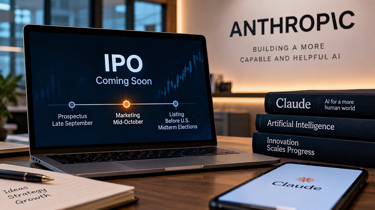 Anthropic Delays IPO Timeline, AI Giant Now Targets Mid-October For Much-Awaited Public Market Debut