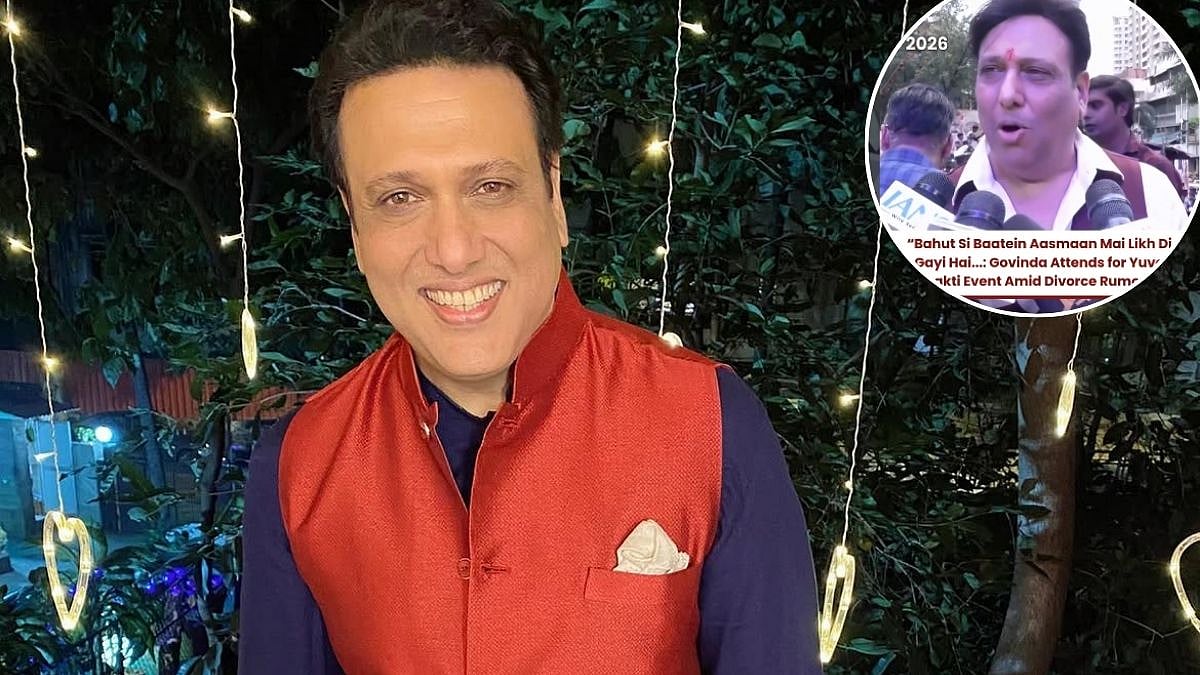 'Bhot Si Baatein Aasman Mein Likh Di Gayi Hain': Govinda Indirectly Addresses Wife Sunita Ahuja's Allegations, Seeks Fans' Support At Dahi Handi Event In Mumbai- VIDEO