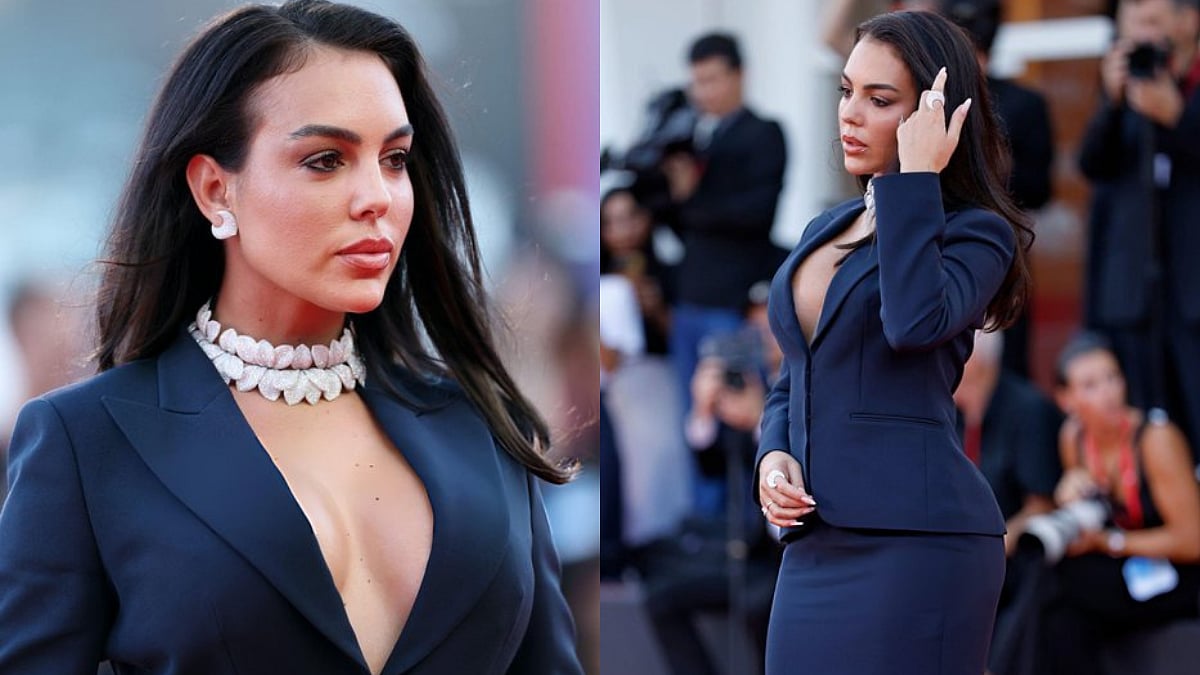 Georgina Rodríguez Attends Venice Film Festival; Her First Appearance After Intimate Wedding With Cristiano Ronaldo