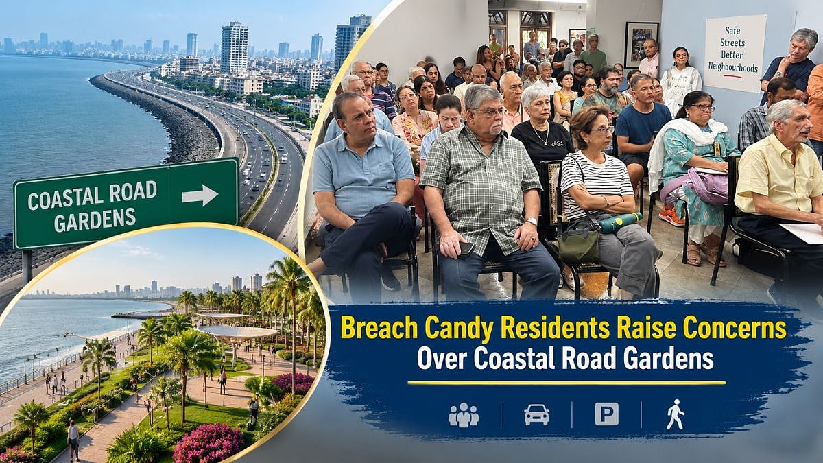 Mumbai Coastal Road Gardens: Breach Candy Residents Fear Traffic, Parking Crisis As Footfall Could Hit 1 Lakh