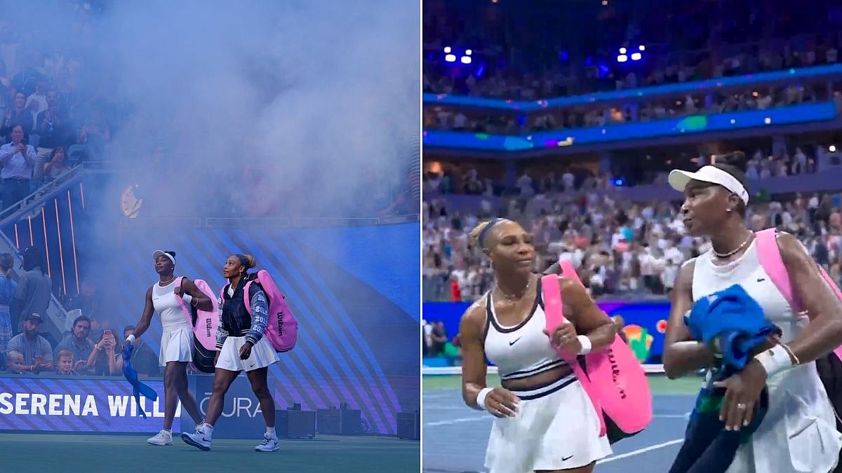 US Open 2026: Serena And Venus Williams Lose Three-Set Thriller In Emotional Doubles Return At Arthur Ashe Stadium | Watch