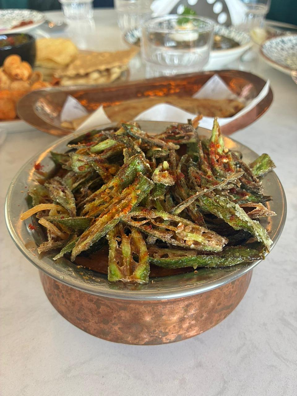 Kurkure Bhindi Do Pyaaza