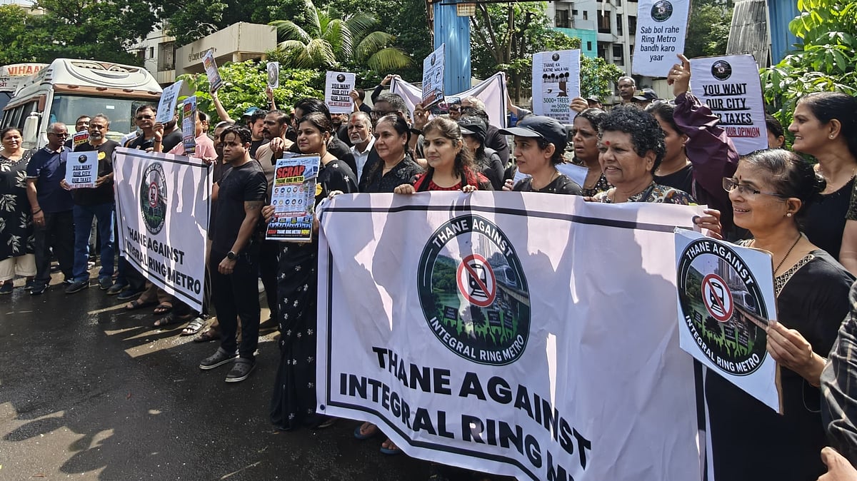 Thane Residents Intensify Protest Against Integral Ring Metro Project, Raise Concerns Over Trees, Traffic And Displacement