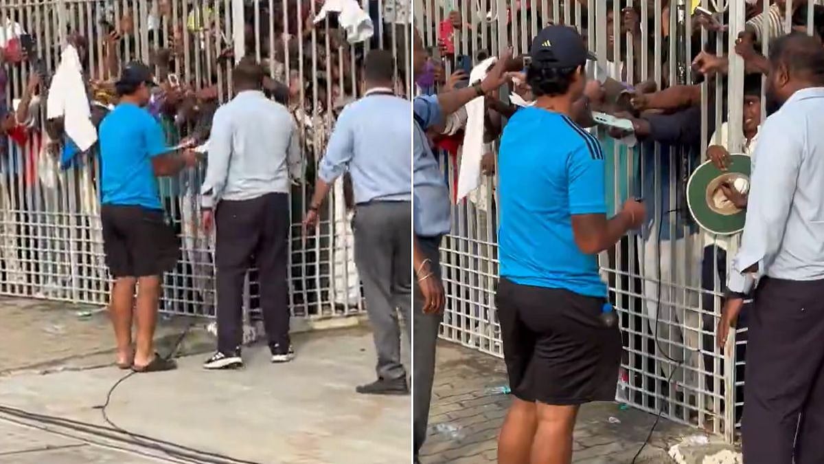 15-Year-Old Vaibhav Sooryavanshi Fan Favourite During Duleep Trophy Final, Wins Chepauk Fans' Hearts with Autograph Gesture | VIDEO